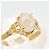 Autre Marque Au750 Opalring Golden - Ansicht 4