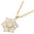 Autre Marque Collana Au750 Fiore e Diamanti D'oro - vista 3