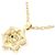 Autre Marque Collana Au750 Fiore e Diamanti D'oro - vista 4