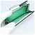 FENDI Compact Wallet Leather Green Silver 8M0490 - vista 10