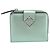 FENDI Compact Wallet Leather Green Silver 8M0490 - vista 13