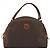 Céline CELINE Bolso de Mano Macadam PVC Cuero Marrón Dorado - vista 13