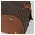 Céline CELINE Bolso de Mano Macadam PVC Cuero Marrón Dorado - vista 14