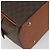 Céline CELINE Bolso de Mano Macadam PVC Cuero Marrón Dorado - vista 17
