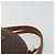 Céline CELINE Bolso de Mano Macadam PVC Cuero Marrón Dorado - vista 8