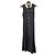Sandro Precieuse Strickkleid lang Schwarz