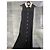 Sandro Precieuse Strickkleid lang Schwarz - Ansicht 4