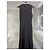 Sandro Precieuse Strickkleid lang Schwarz - Ansicht 6