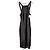 Sandro Susanne langes Häkelkleid schwarz