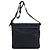 Borsa a tracolla Prada con logo triangolare in nylon nero - vista 2