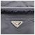 Borsa a tracolla Prada con logo triangolare in nylon nero - vista 8