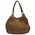 Prada Logo Nylon Tote Bag Brown