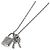 Collana Lockit Louis Vuitton in oro bianco 18K