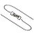 Collana Lockit Louis Vuitton in oro bianco 18K - vista 3