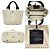 Borsa 2-Way Valentino Garavani Nero Beige - vista 3