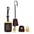 Borsa a mano Prada Mini Boston Bag Marrone - vista 9