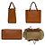 Borsa Tote Loewe Anagram in pelle marrone - vista 2