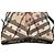 Borsa a tracolla Burberry in pelle PVC beige - vista 5