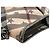 Borsa a tracolla Burberry in pelle PVC beige - vista 6