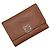Cartera tri-fold Loewe en piel marrón Castaño