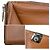 Cartera tri-fold Loewe en piel marrón Castaño - vista 10