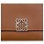 Cartera tri-fold Loewe en piel marrón Castaño - vista 9