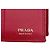Cartera bi-fold Prada Saffiano Roja - vista 7