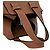 Borsa a spalla Loewe Hammock Compact Marrone - vista 8