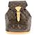 Zaino Louis Vuitton Montsouris GM Marrone