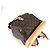 Zaino Louis Vuitton Montsouris GM Marrone - vista 3