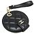 Chanel Name Tag Quilted Leather Black