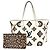 Borsa Tote Louis Vuitton Neverfull MM Nero