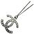 Collier Chanel en strass argenté