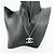 Collier Chanel en strass argenté - vue 3