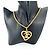 Collana Chanel Dorata D'oro - vista 3