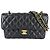 Borsa a tracolla Chanel Matelassé 23 Nero