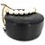 Borsa a tracolla mini Matelassé da donna Chanel Nero Bianco - vista 3