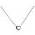 Collana Tiffany & Co. Metro Heart Rosa Bianco - vista 2