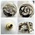 Orecchini Chanel da donna - Design Coco Mark Bianco - vista 4
