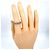 Anello Tiffany & Co. T True Narrow da donna Bianco - vista 2