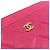 Borsa a tracolla Chanel Chain Wallet Matelassé Rosa - vista 16