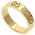 Anello Gucci Icon #8 in oro giallo 18K