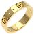 Anello Gucci Icon #8 in oro giallo 18K - vista 2