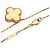 Collana Van Cleef & Arpels Vintage Alhambra Sable Rosa e Diamanti - vista 2