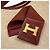 Hermès Borsa a tracolla Hermes Saco Toile H Marrone Rosso - vista 15