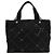 Borsa Tote Chanel Travel Line Nero