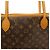 Borsa Tote Louis Vuitton Neverfull MM Monogramma - vista 17