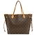 Borsa Tote Louis Vuitton Neverfull MM Monogramma - vista 2