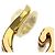 Boucheron Quatre Classic Diamond Ohrring (Einzeln) in 18K Gelbgold - Ansicht 6