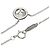 Collana Tiffany & Co. Soleste in platino con diamanti - vista 2